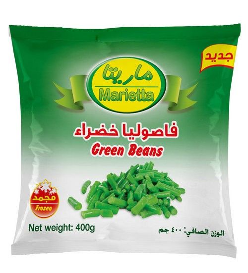 MARIETTA GREEN BEANS 20X400 Gram (g)