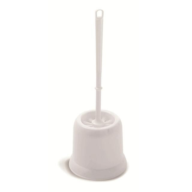 Addis Toilet Brush Set White