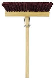 Addis Wooden Grip Broom 6'S