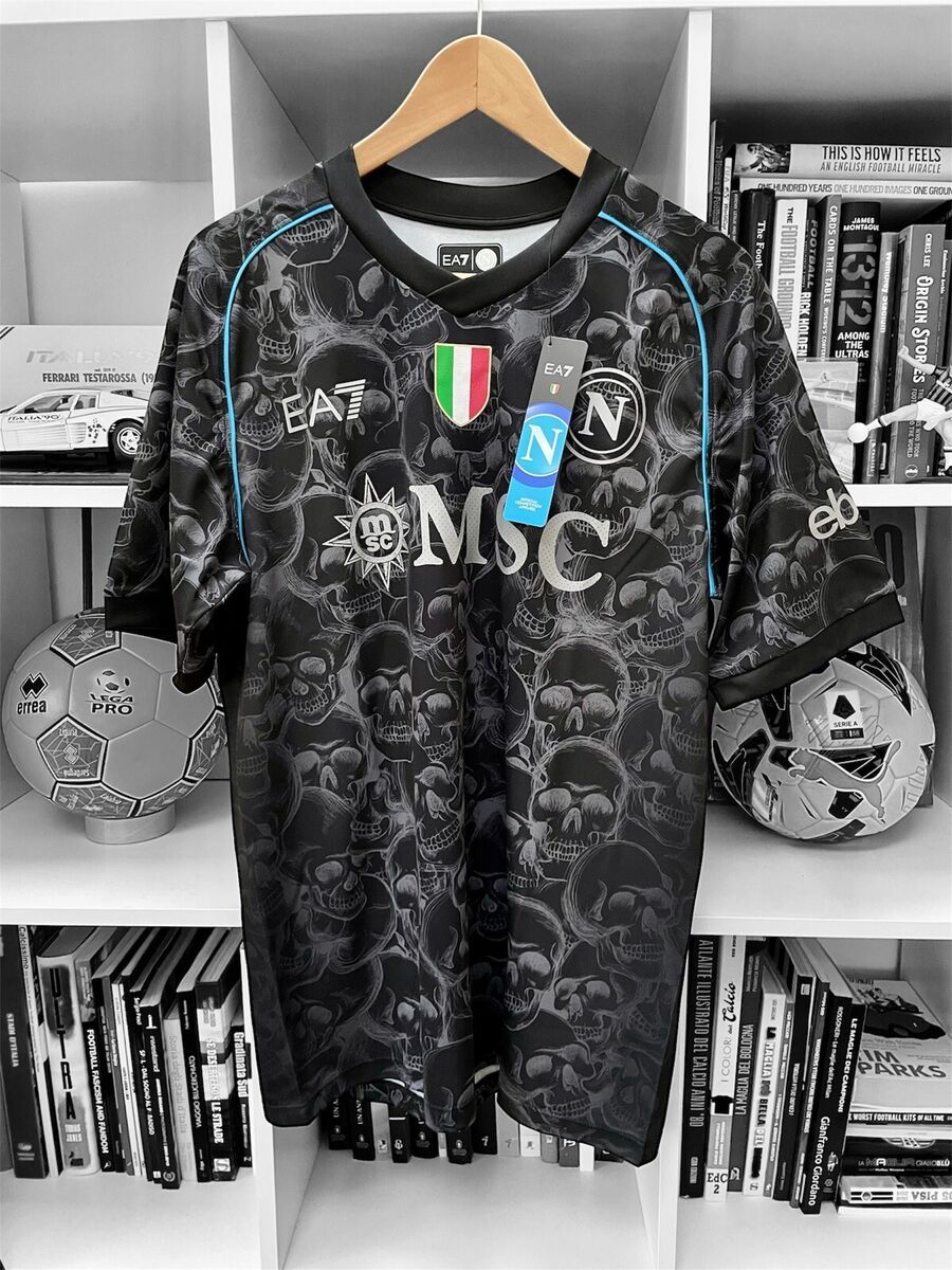 Napoli 2023/24 Halloween Shirt (Grey/black)