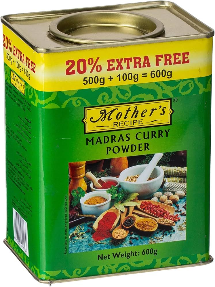MADRAS CURRY POWDER - 500G 1X500 Gram (g)