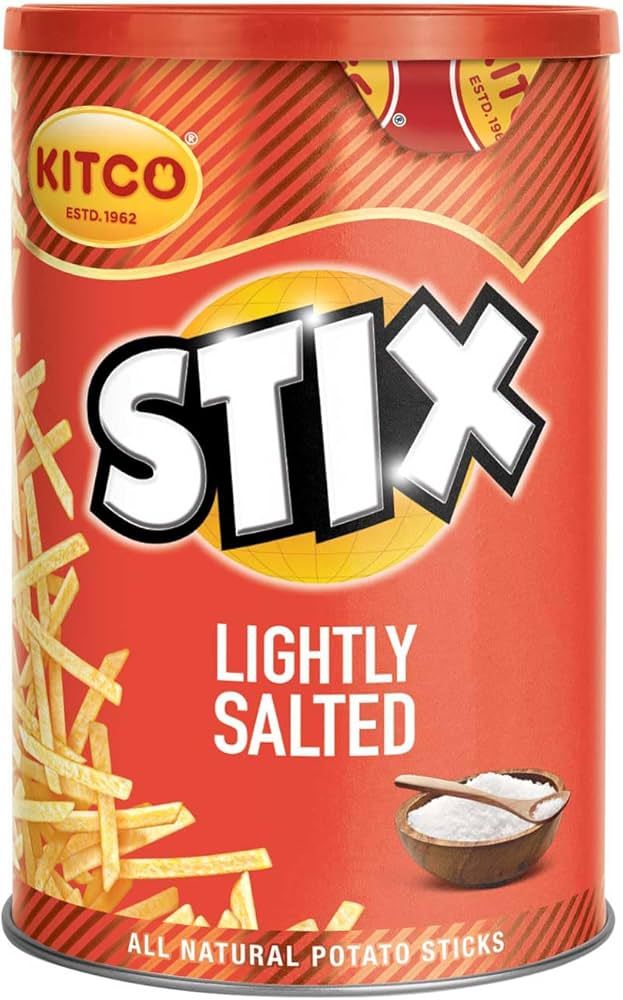 KITCO POTATO STIX LIGHTLY SALTED 8X6X40 Gram(G)