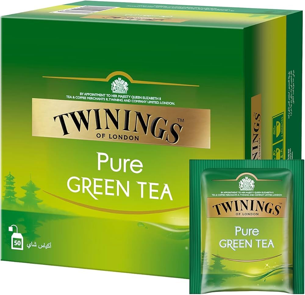 TWININGS PURE GREEN TEA BAGS 6X50 Piece (Pc)