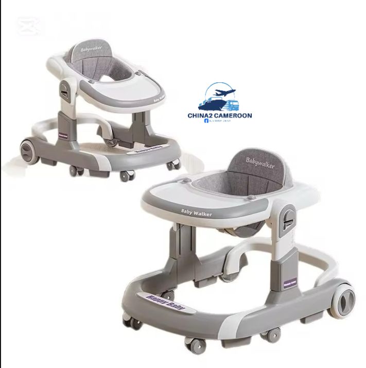 Any-rollover baby walker 