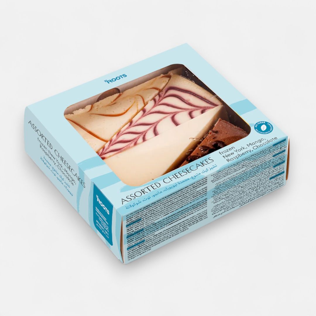 Roots Assorted Cheesecake Cake Frozen 1100g