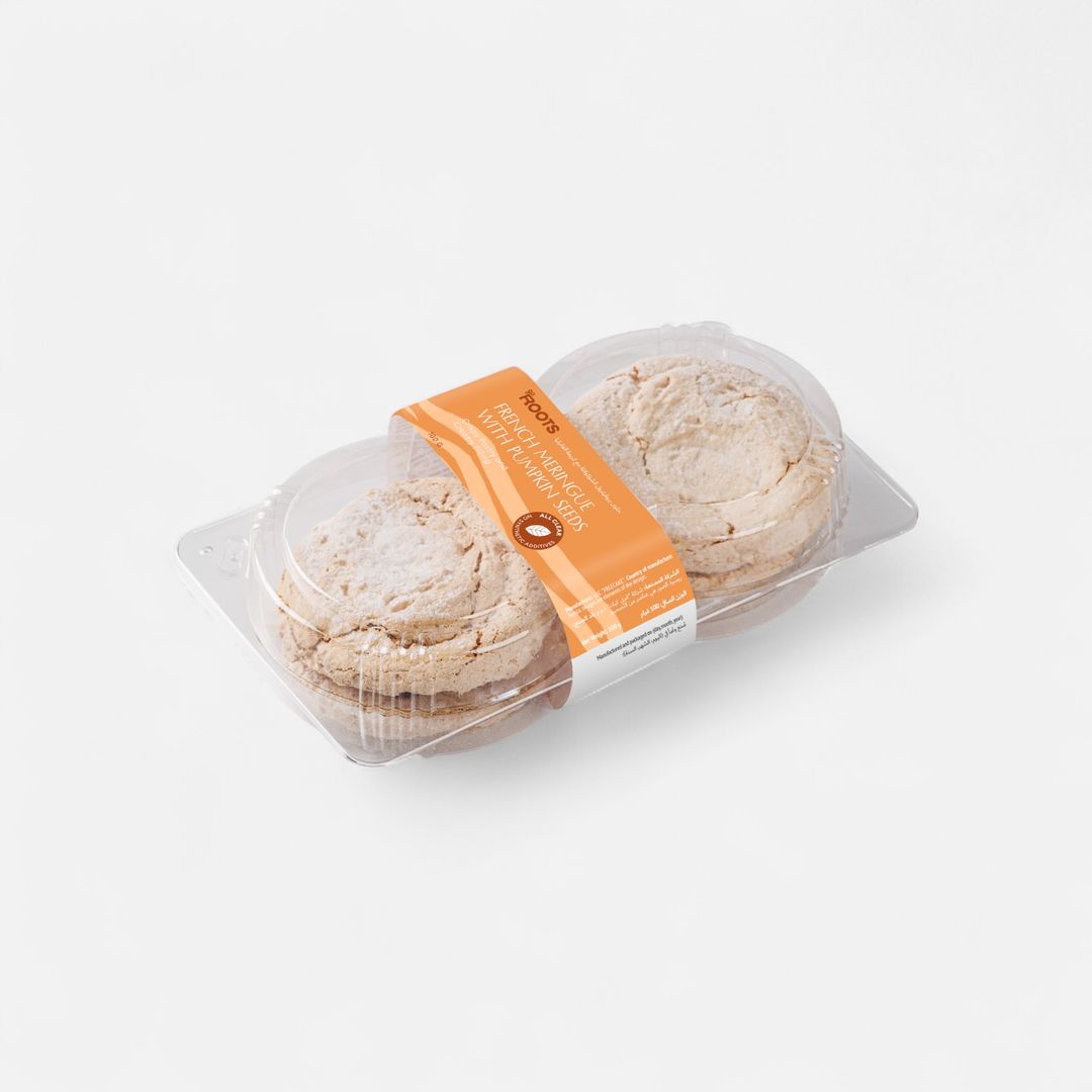 Roots French Meringue with Pumpkin Seeds Frozen 100g