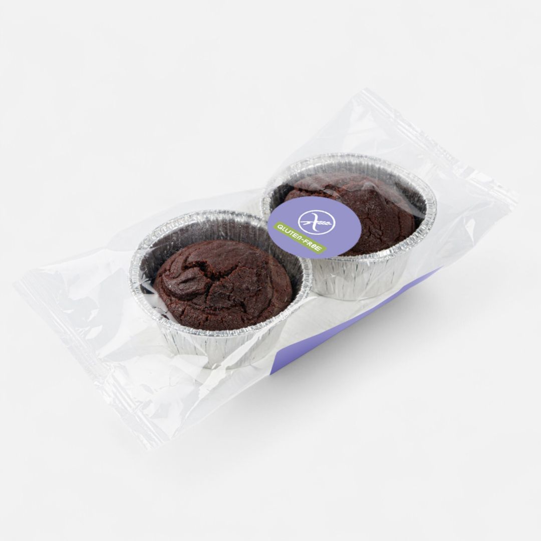 Roots Brownie Muffin Gluten-Free & Vegan Frozen 180g