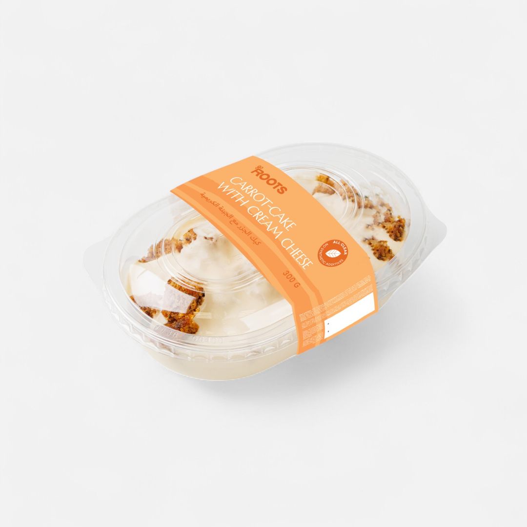Roots Carrot-Cake with Cream Cheese Frozen 300g