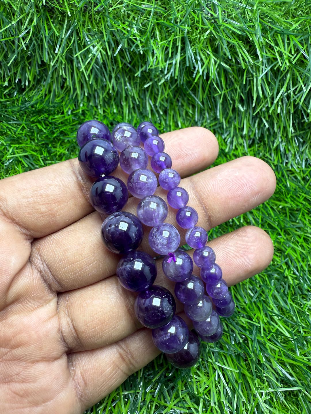 Natural Amethyst Bracelet 