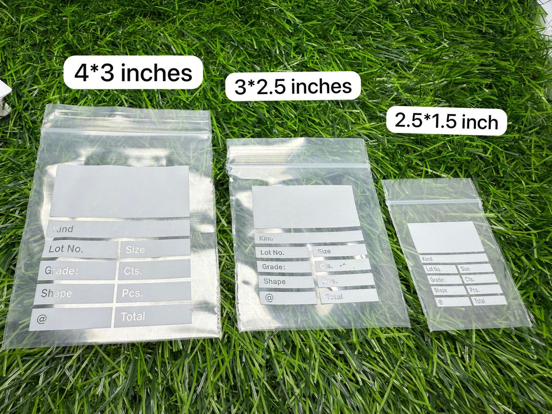 Gem slip lock bags