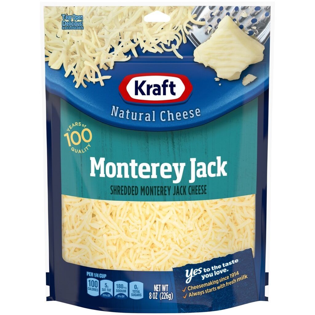 PERFECTA MONTEREY JACK CHEESE SHREDDED 4X2.26 Kilogram (kg)