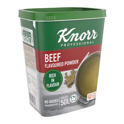 KNORR BEEF STOCK POWDER 6X1 Kg