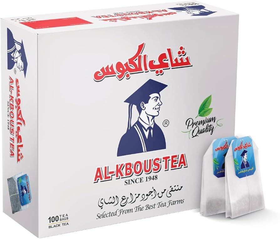 AL KBOUS FINE BLACK TEA BAGS 24X100X2 GRAM(G)