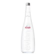 EVIAN STILL WATER GLASS 12X750 ml