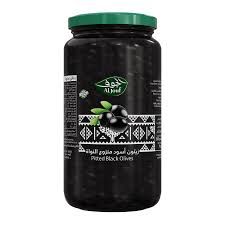 AL JOUF PITTED BLACK OLIVES 6X500 Gram(g)