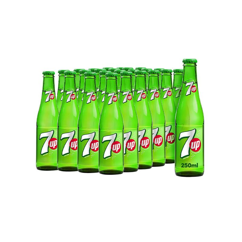 7UP DIET REGULAR NRB 1x24x250ML