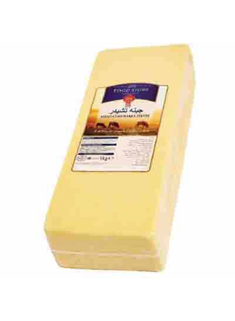 FOODSTORE MILD WHITE CHEDDAR CHEESE 1x4x5KG