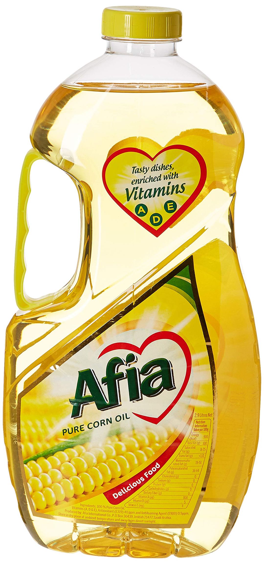 AFIA CORN OIL 4x2.9 Liter (L)