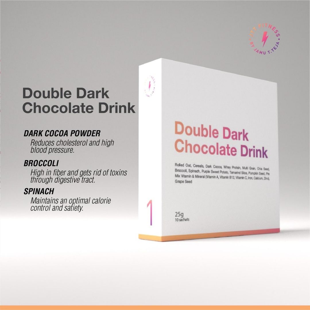Double Dark Chocolate Drink (Meal Replacement), 10s 