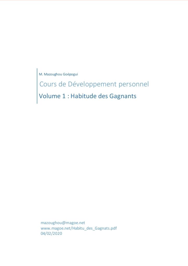 Habitu des geant