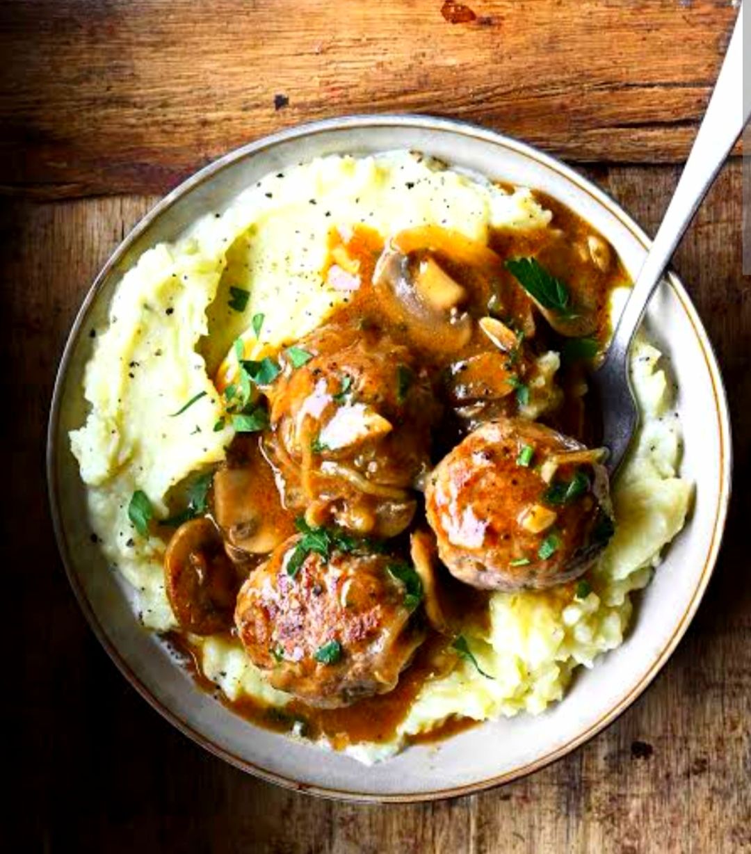 Beef Meatballs. 