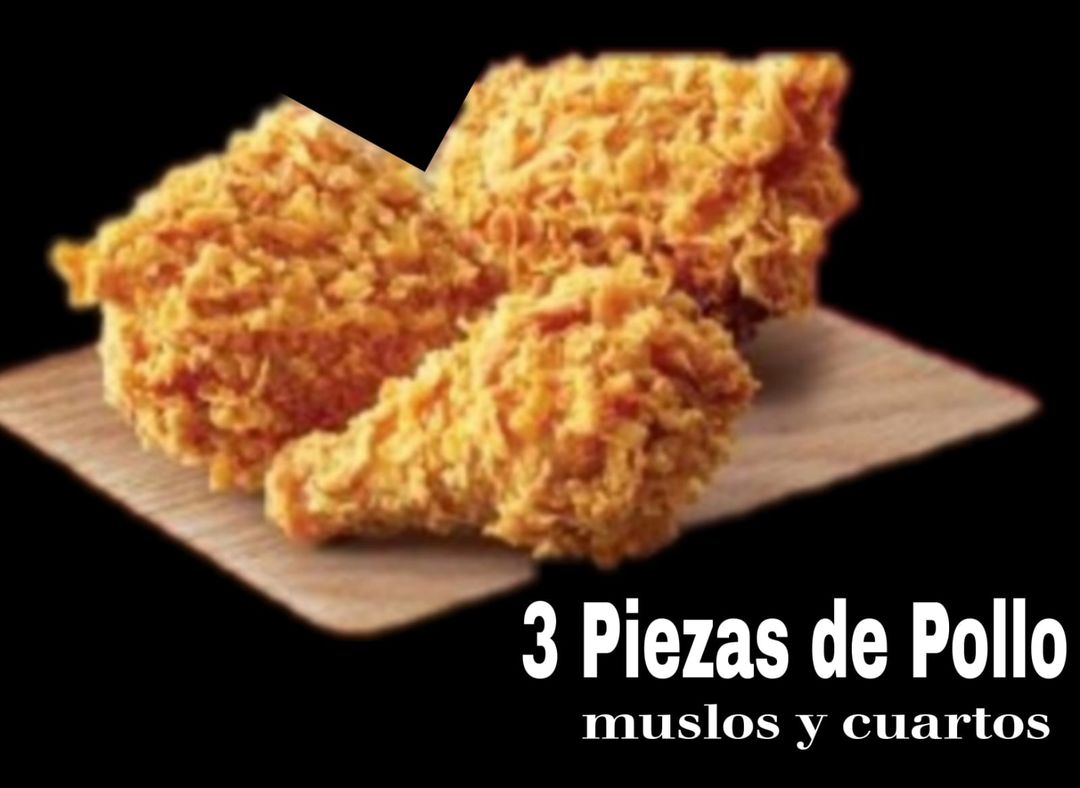 3 Piezas (muslos y cuartos)