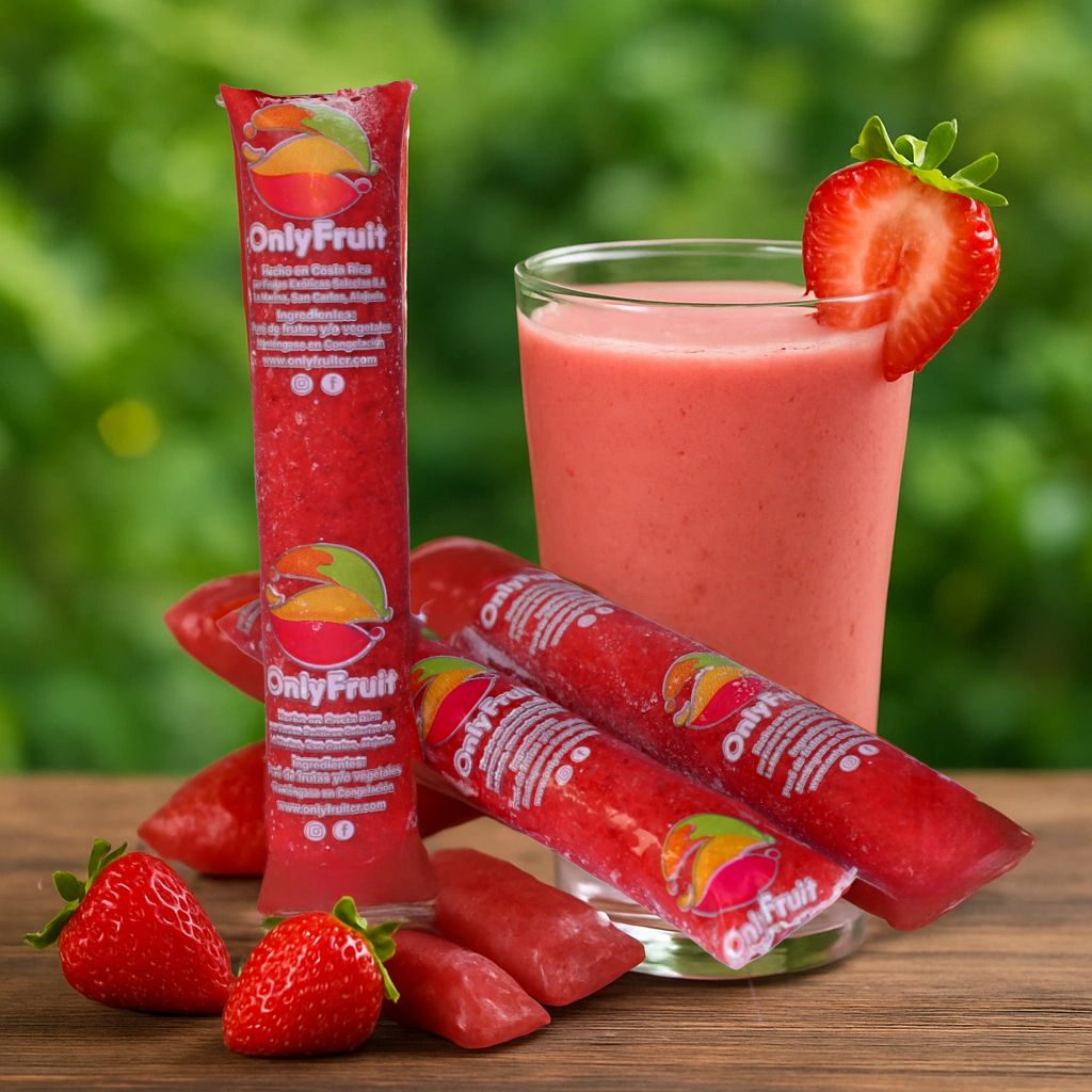 Batidos de Fresa 💯 Naturales