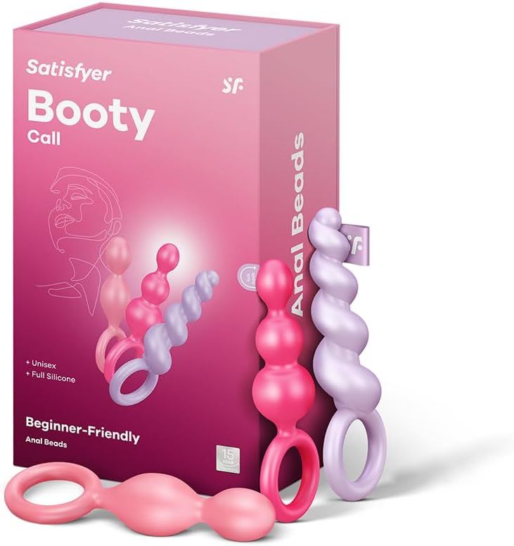 SATISFYER JUEGO DE 3 TAPONES ANALES EN SILICONA