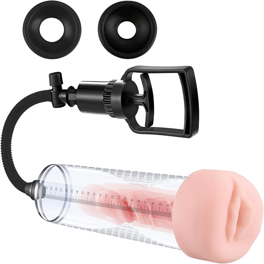 BOMBA DE VACÍO PARA PENE BOMBEX MANUAL PARA ERECCIÓN MASCULINA