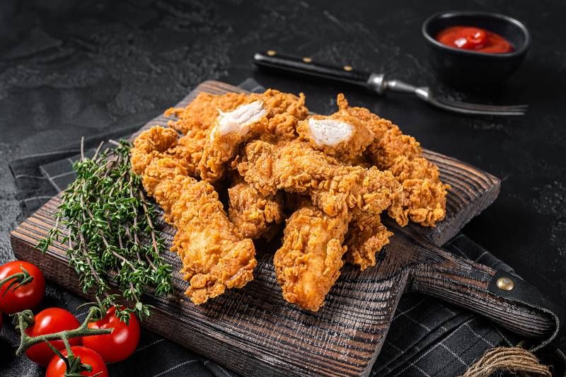 22 Poulets pannés