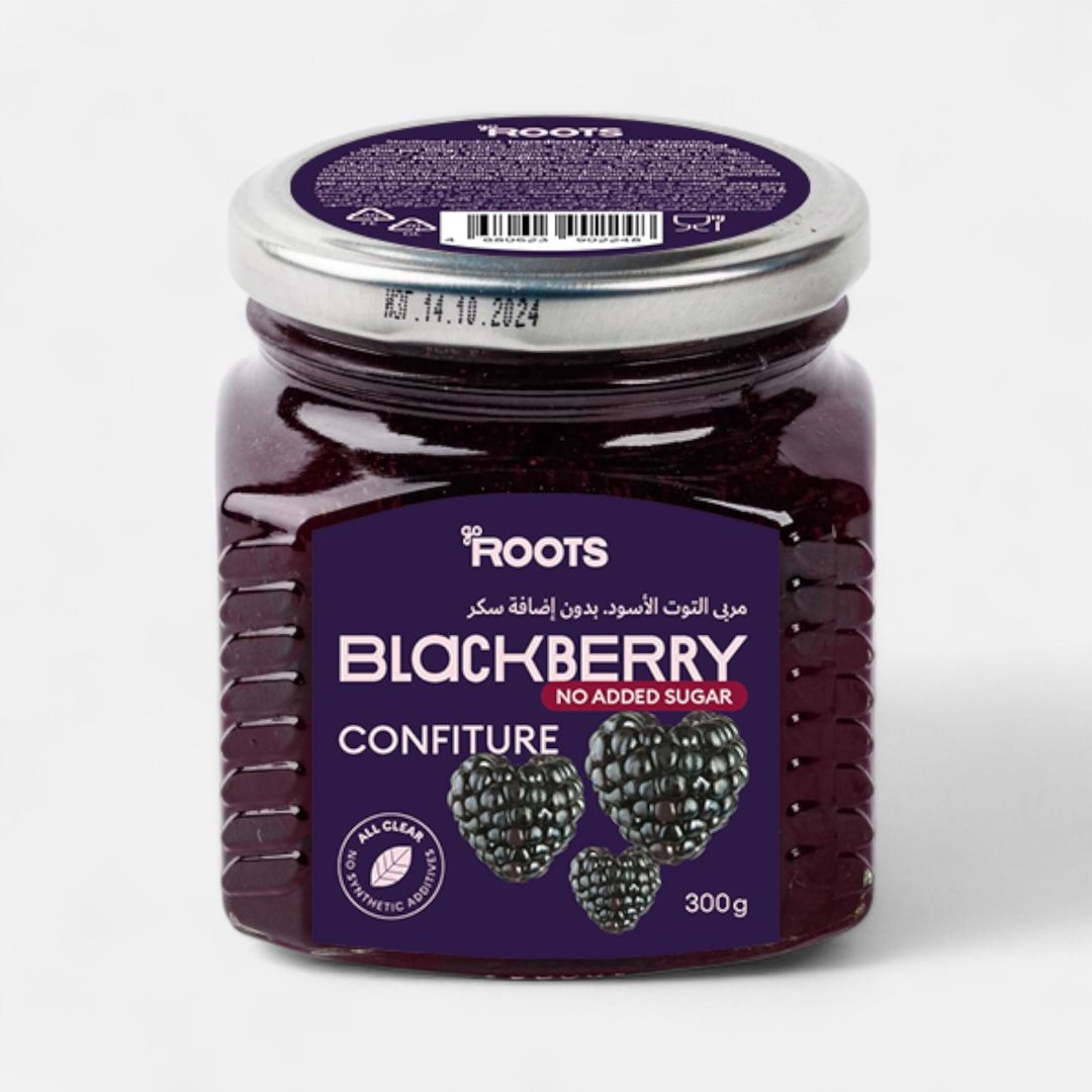 Roots Blackberry Confiture No Added Sugar 300g