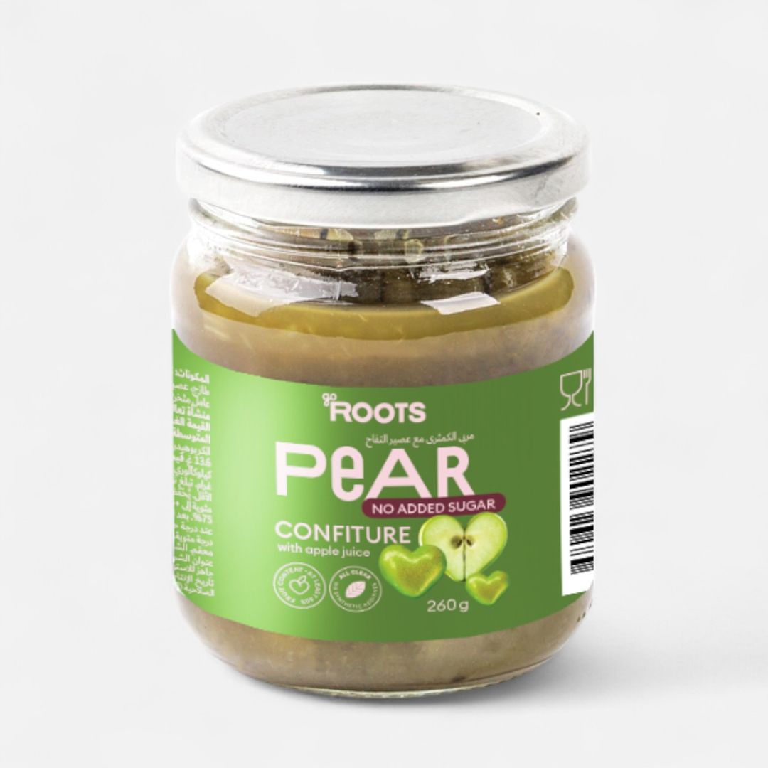 Roots Pear Confiture with Apple Juice 260g