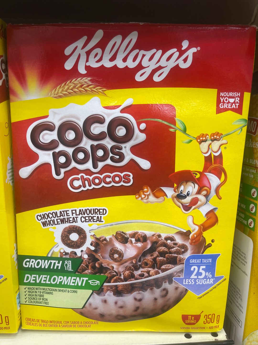 Kellogg'S Cer. Coco Pops Chocos 350gr