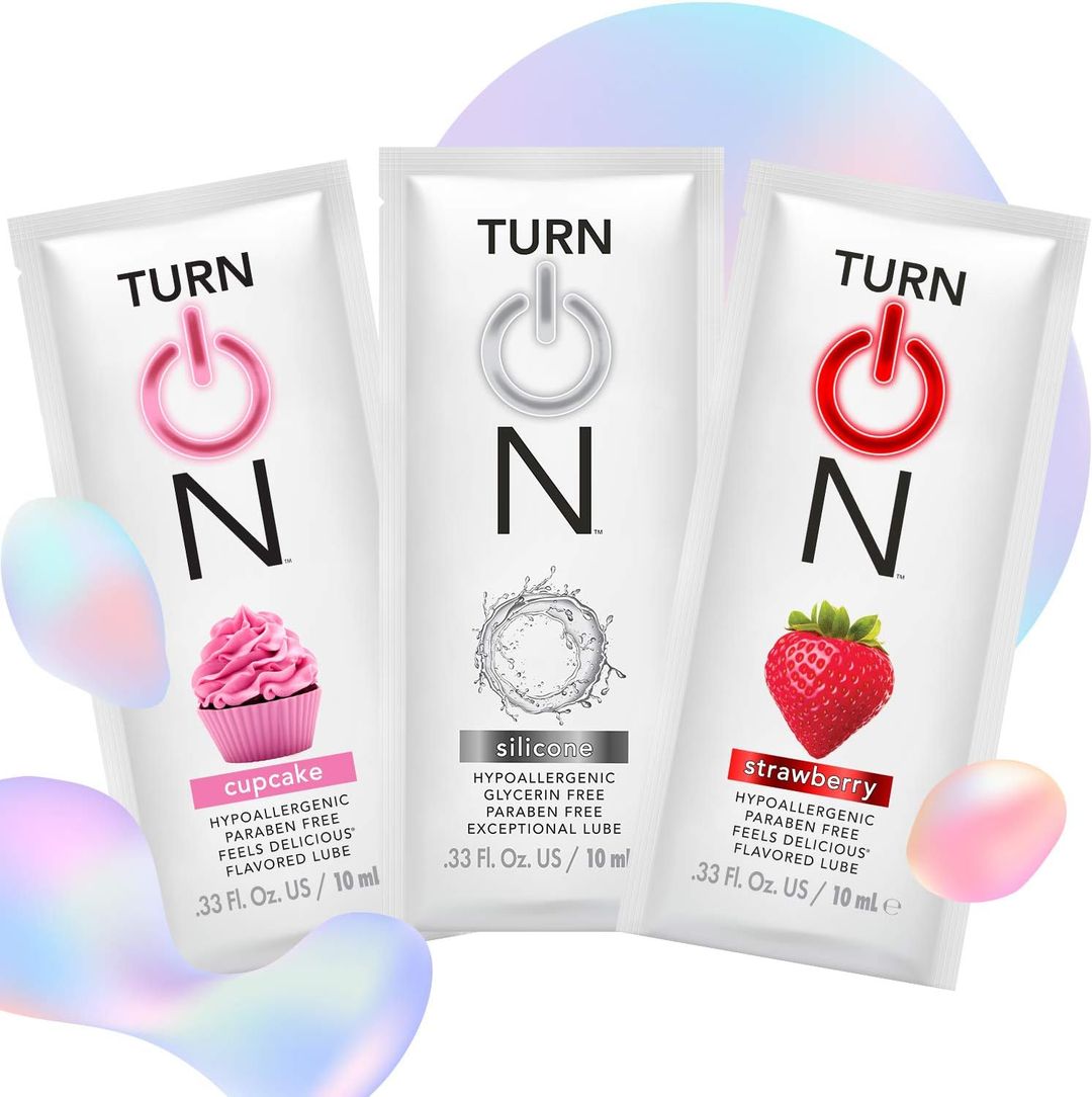 TURN ON PAQUETE DE 3 LUBRICANTES SEXUAL DE ALTA CALIDAD