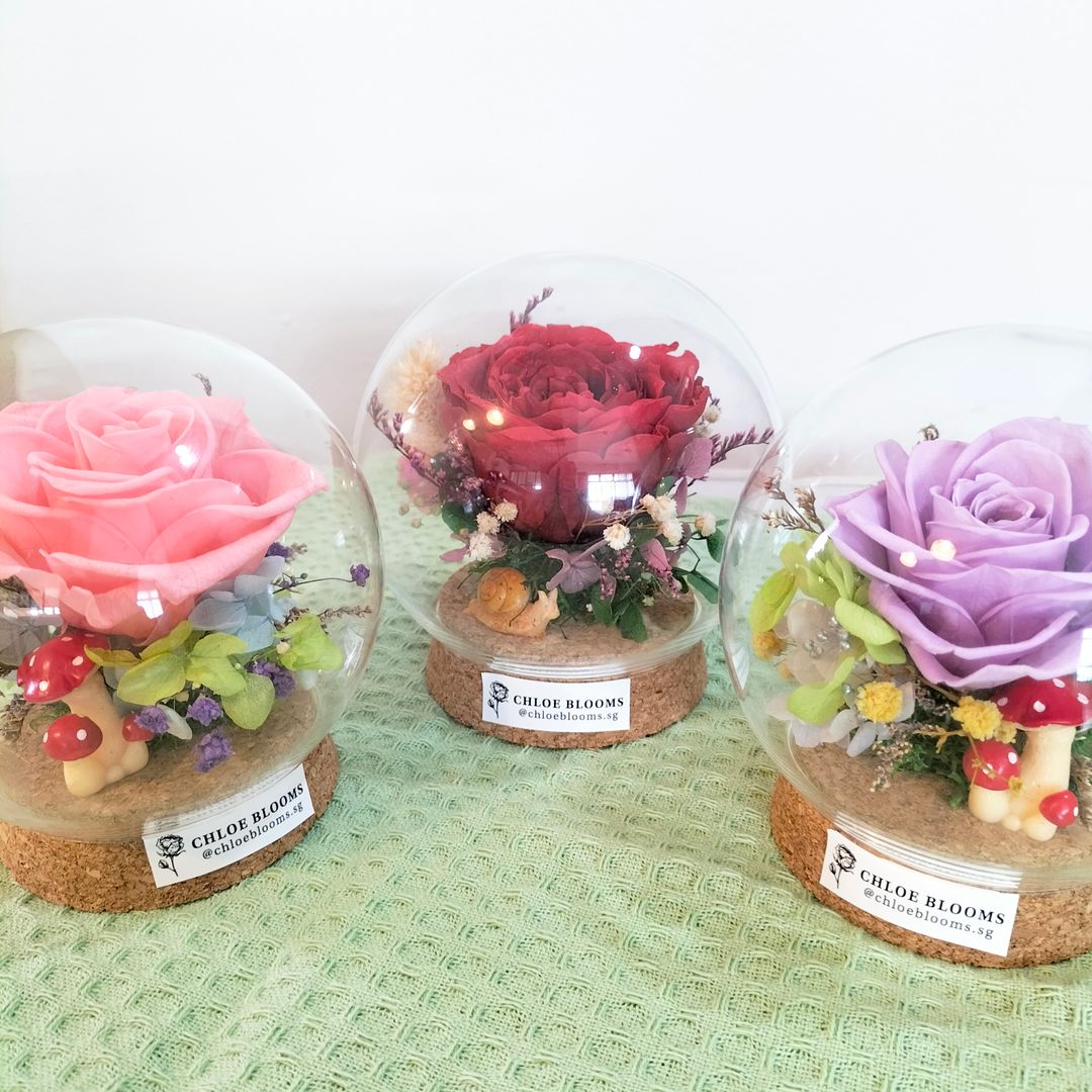 Enchanted Round Glass