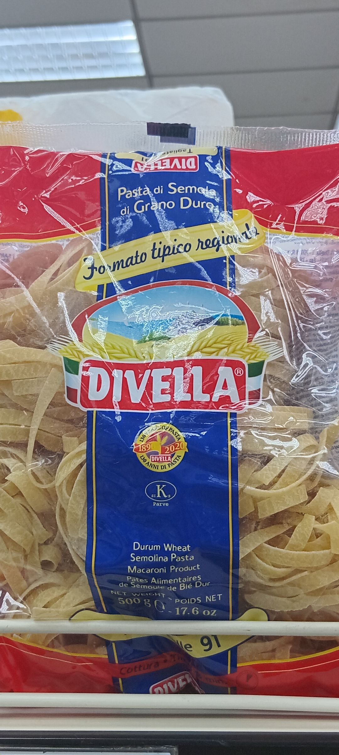 Divella Tagliatelle Semola N°91 500gr