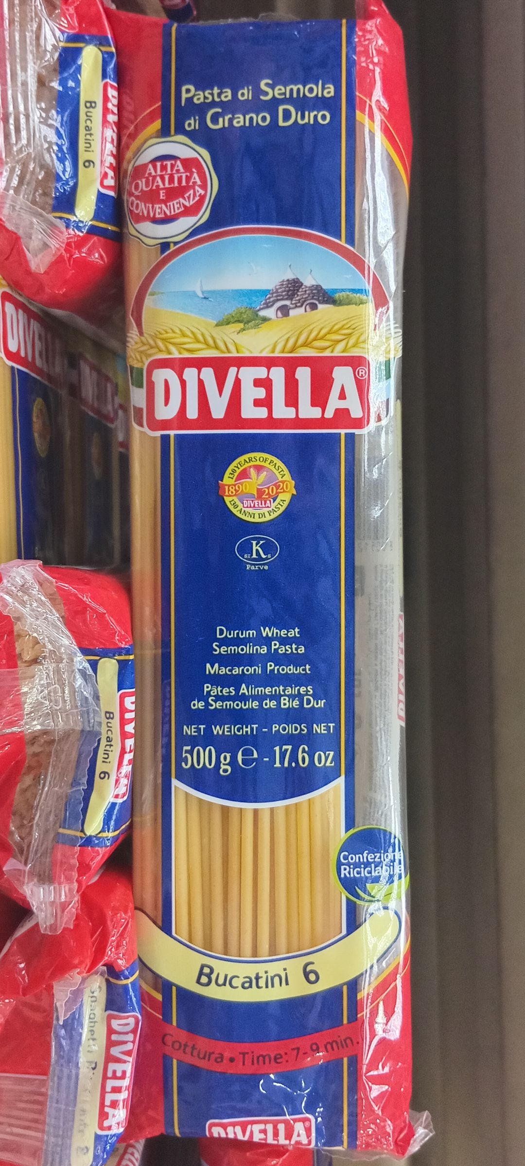 Divella  Bucatini N°6 500gr