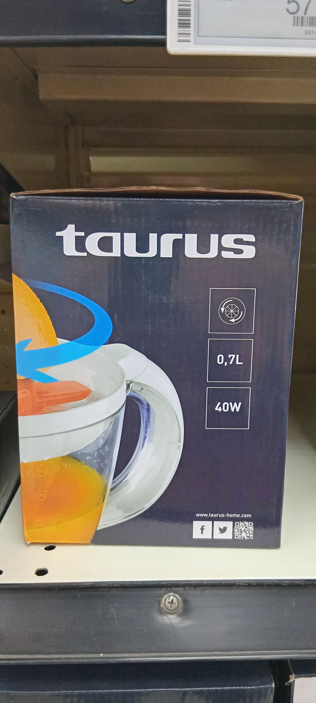 Taurus Citrus Juicer Tc600 40W/0.7lt