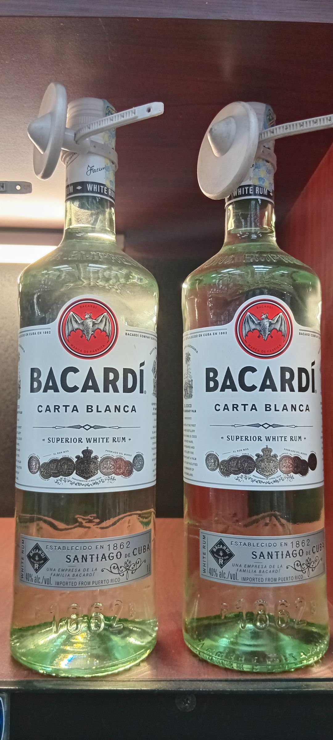 Bacardi White Rum 1lt