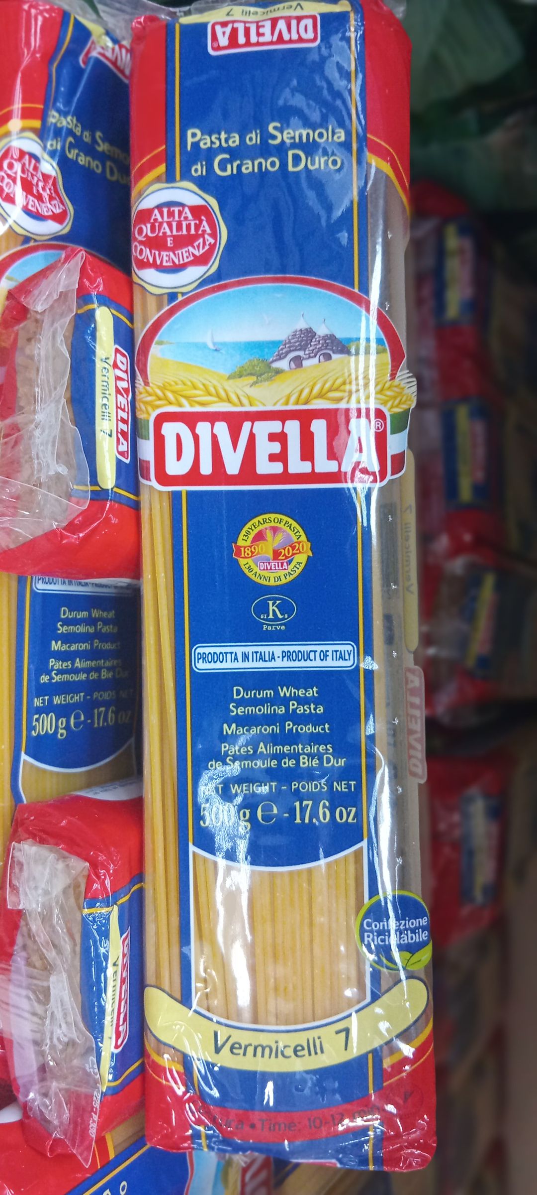 Divella  Vermicelli N°7. 500gr