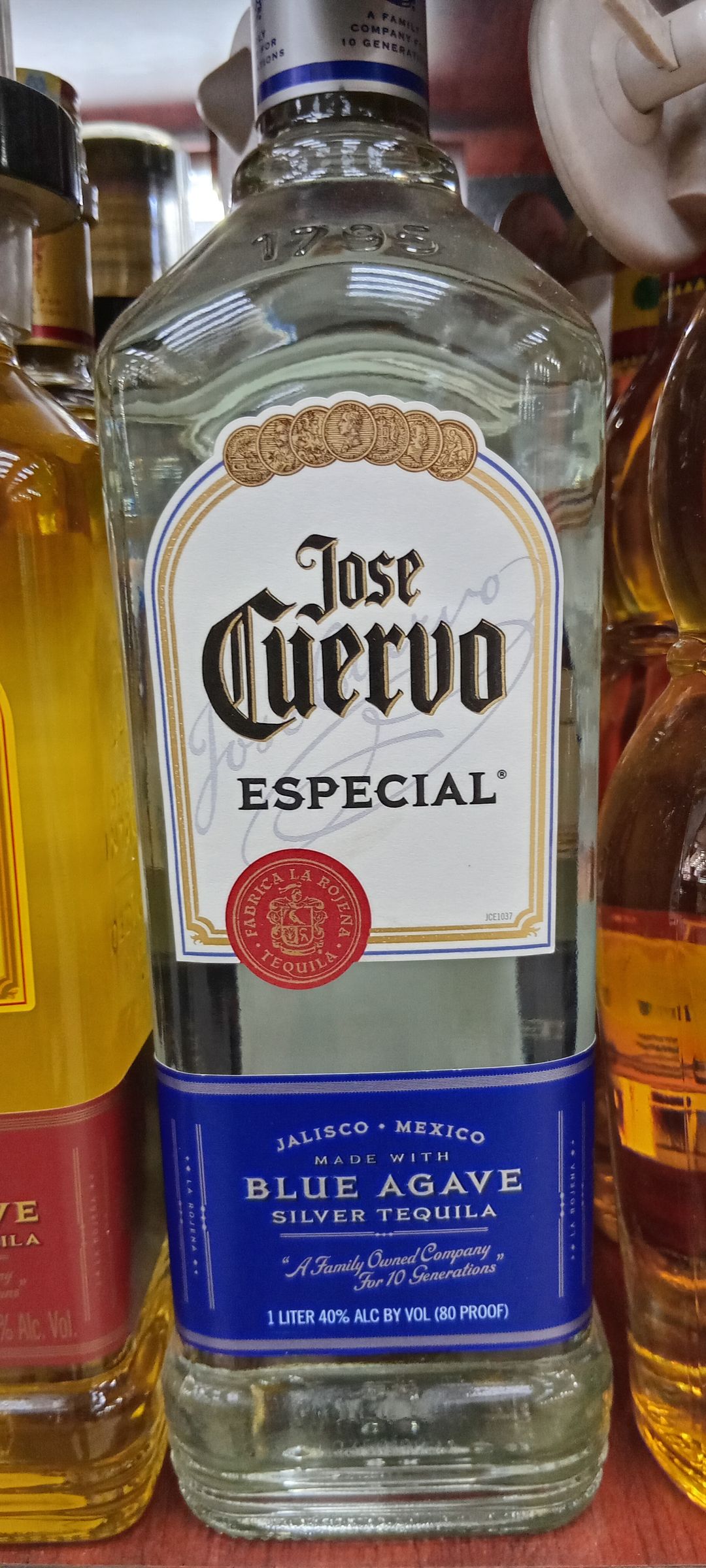 Jose Cuervo Silver Tequila 1lt