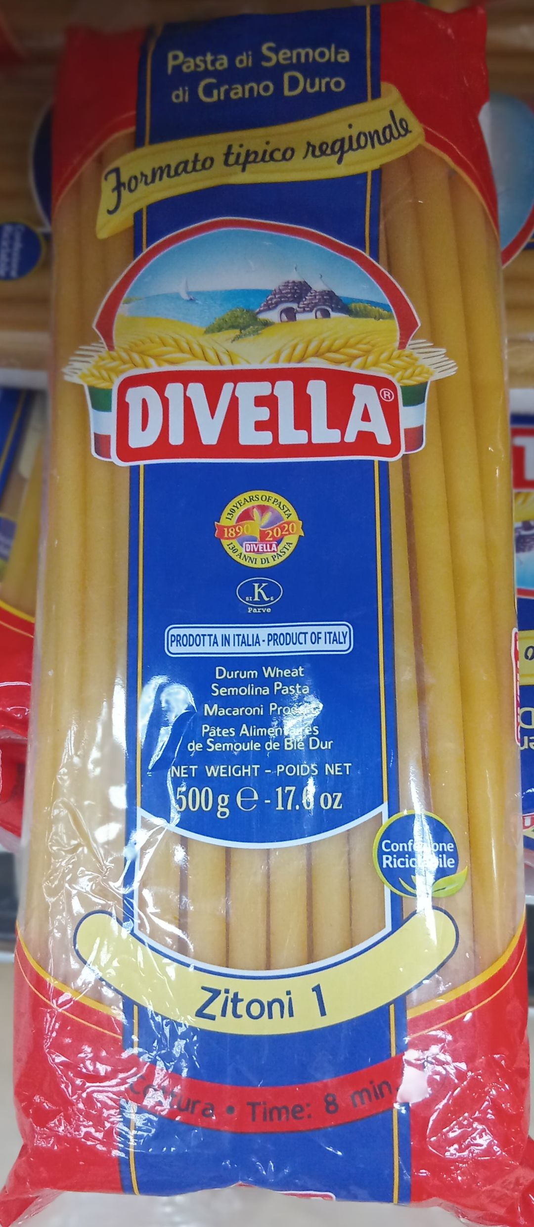 Divella Zitoni  N°1. 500gr