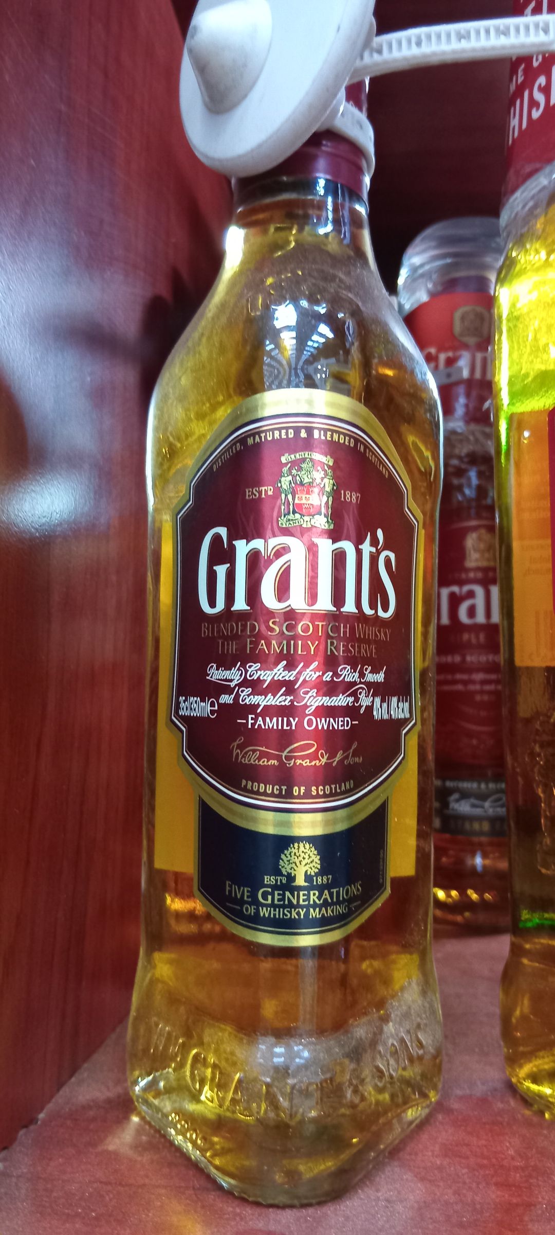 Grants B. Whisky 350ml