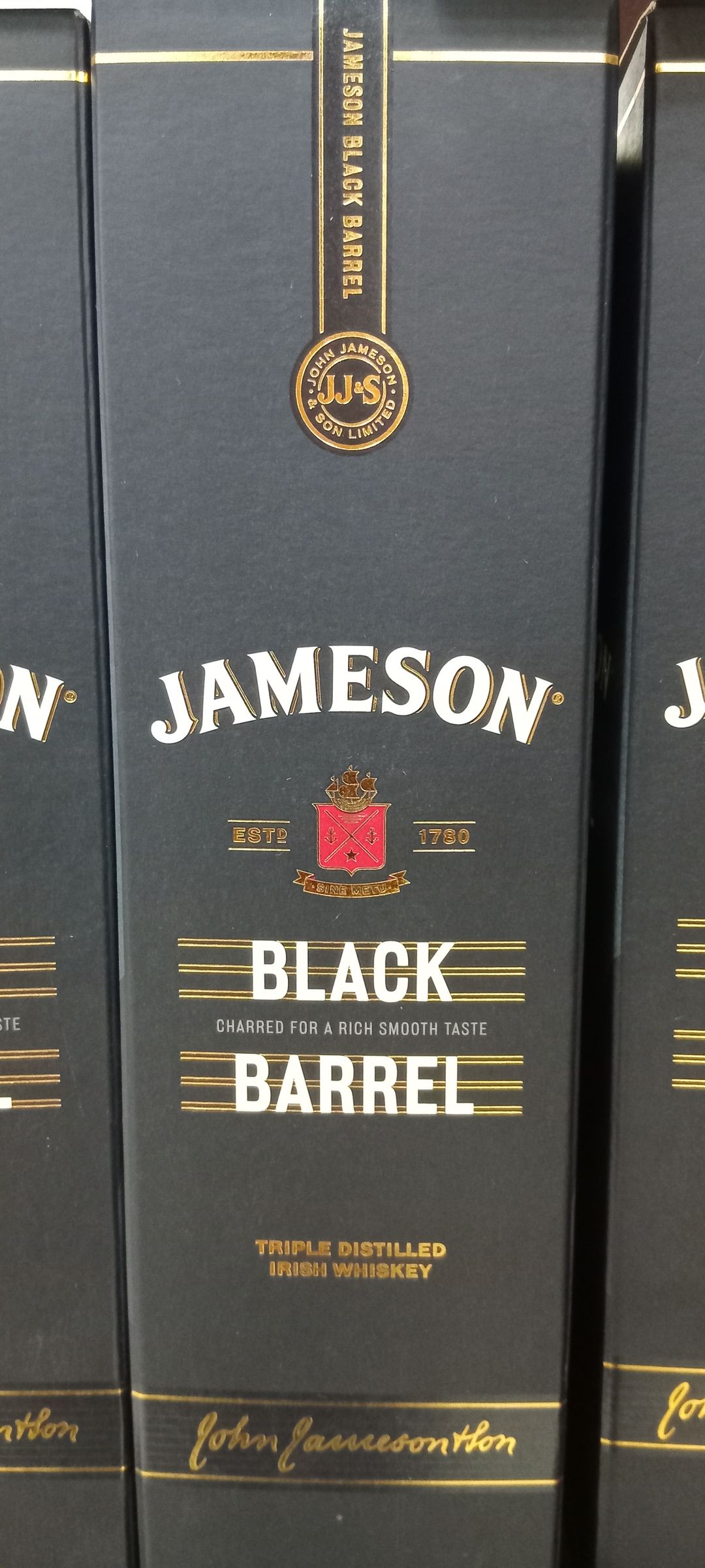 Jameson Irish Whiskey Black Barrel 750ml