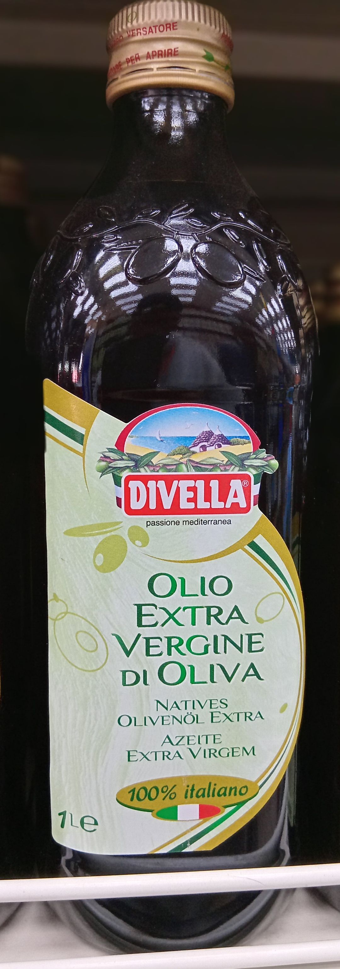 Divella Huile D'olive Extra Vierge 1lt