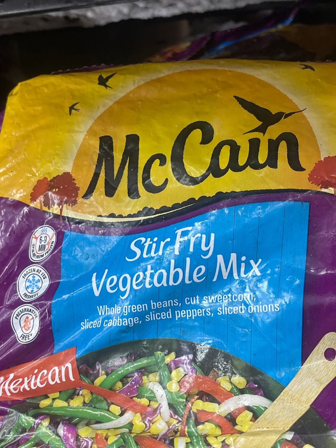 Mc Cain mexican stir fry