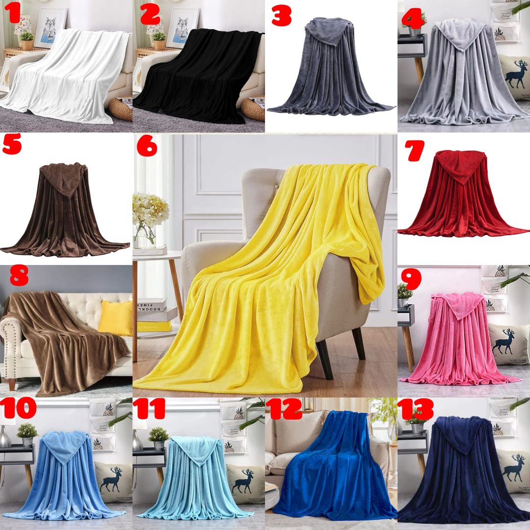 Luxe Cloud Fleece Throw Blanket – Multiple Colors