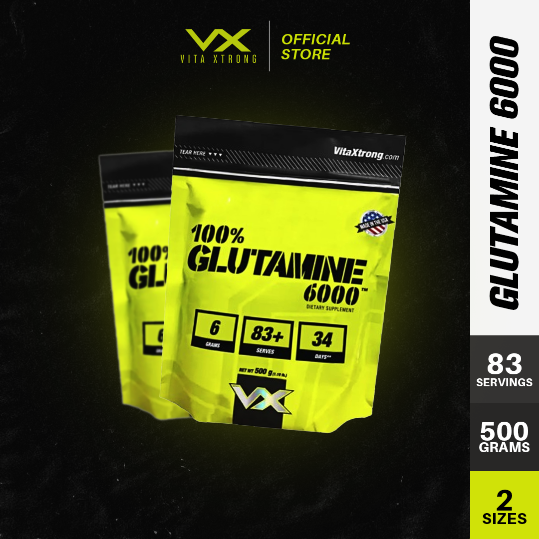 VITAXTRONG 100% Glutamine (500G/1KG) | Premium Muscle Recovery, Repair [VX]