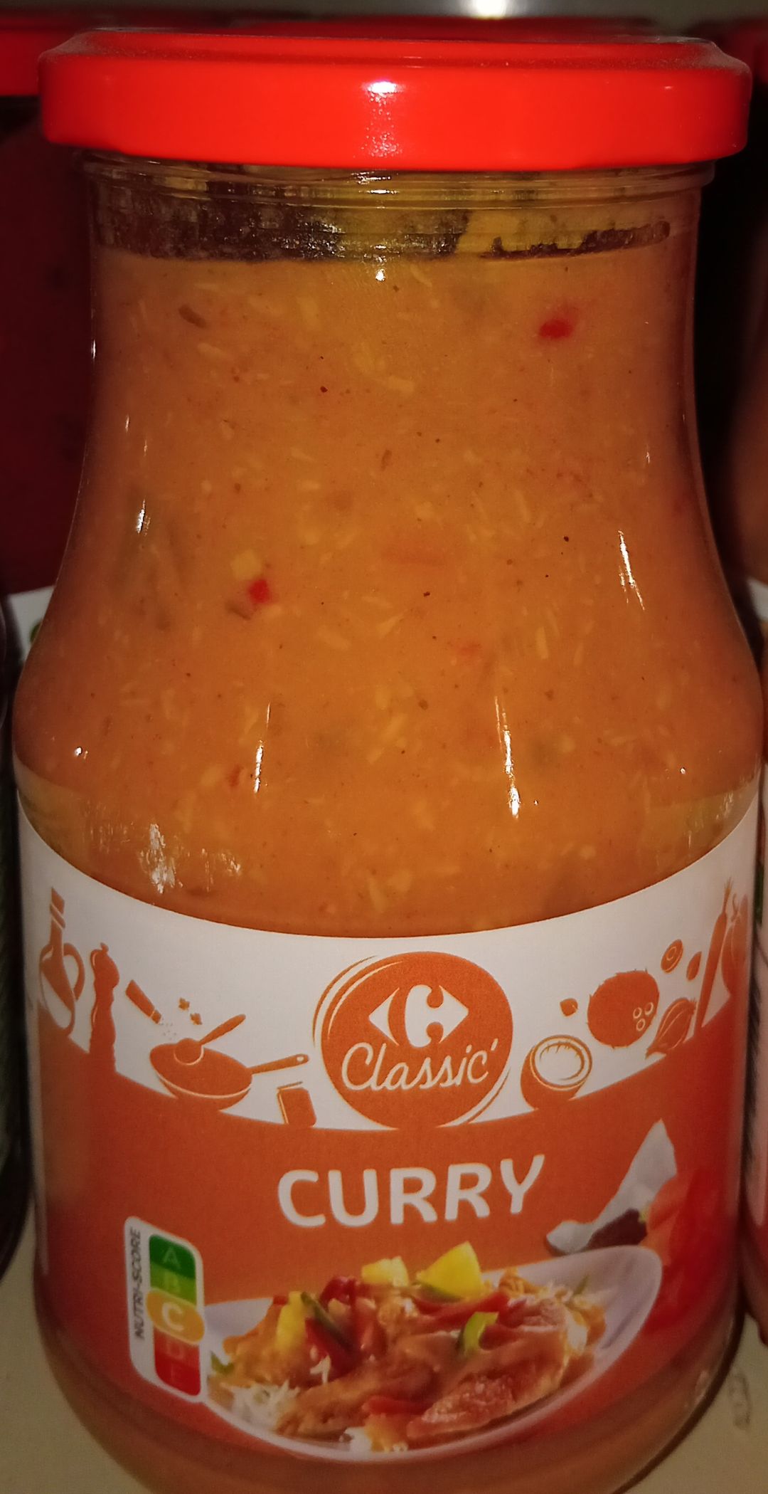 Crf Clas. Sauc. Curry 420gr