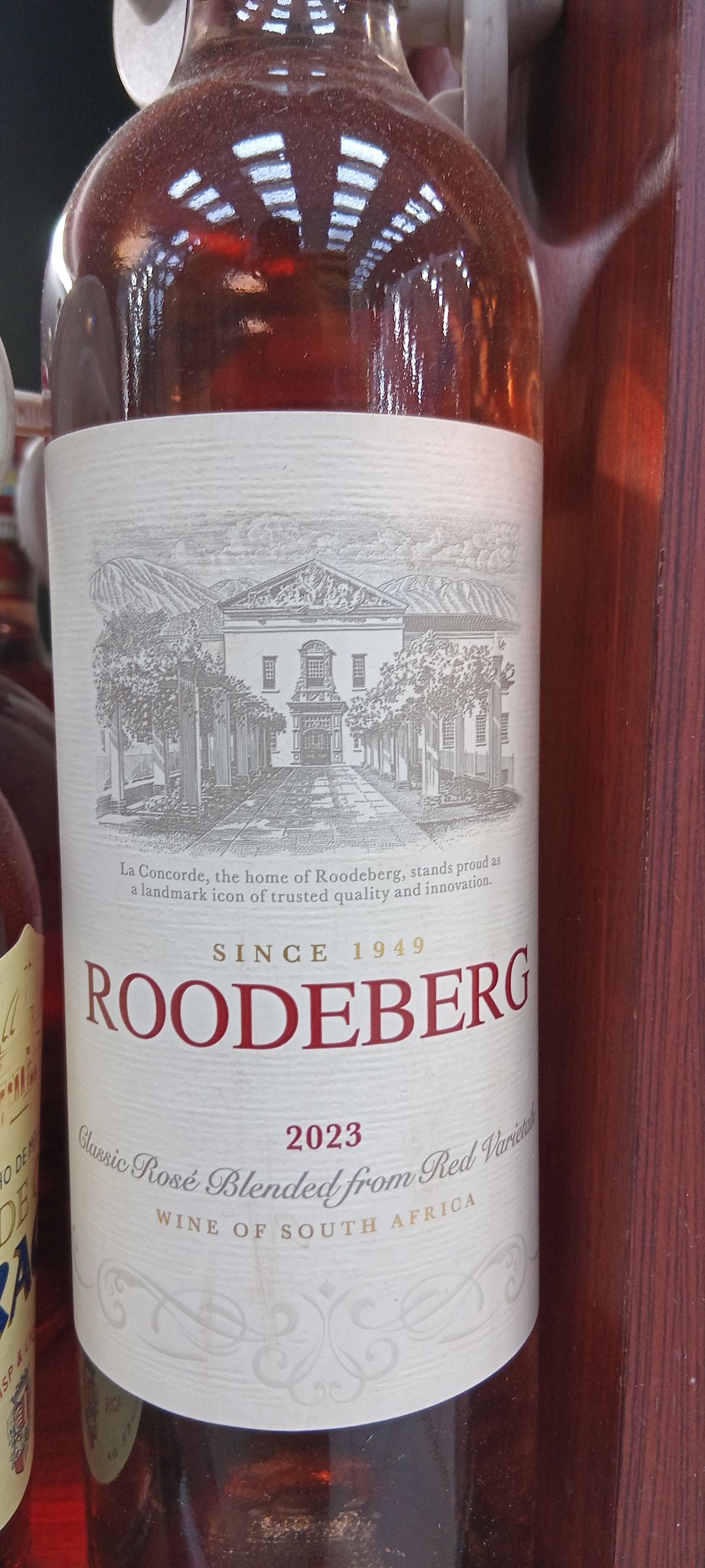 Kwv Roodeberg Rose 750ml